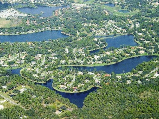 Woodlands Arial View